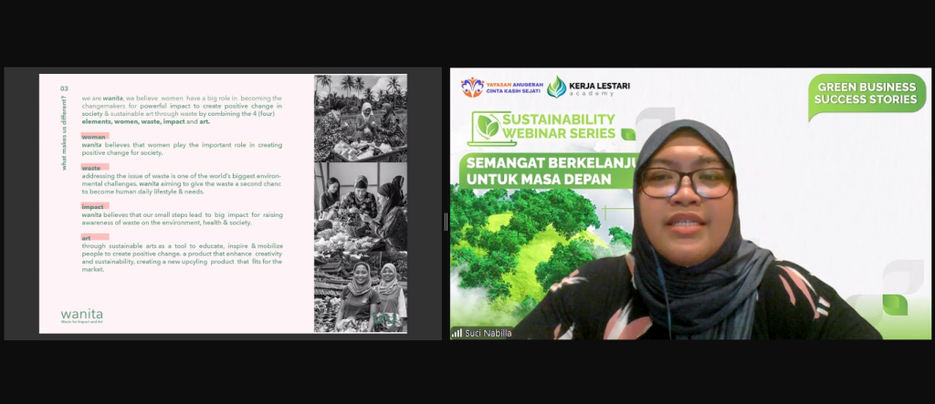 Sustainability Webinar Series: Green Business Success Stories dengan Tema Go Green, Grow Big! Rahasia Bangun Bisnis Ramah Lingkungan yang Menjanjikan