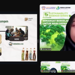 Sustainability Webinar Series: Green Business Success Stories dengan tema Bikin Asri Dapat Rezeki: Kiat UKM Raih Keuntungan Sambil Jaga Lingkungan.